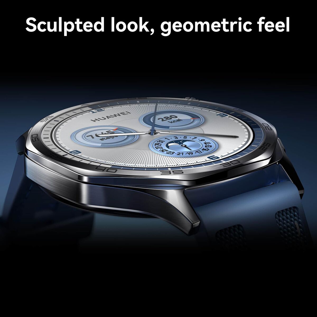 Huawei Watch GT 5 Smartwatch - Bruin Leer Roestvrij Staal 1,5" 46 mm GPS 14 Dagen Batterij - Elektronica - Huawei