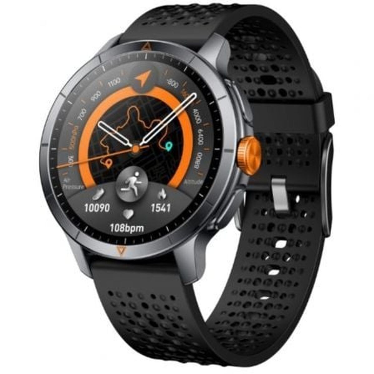 Smartwatch Qubo SMT-500AGP Zwart
