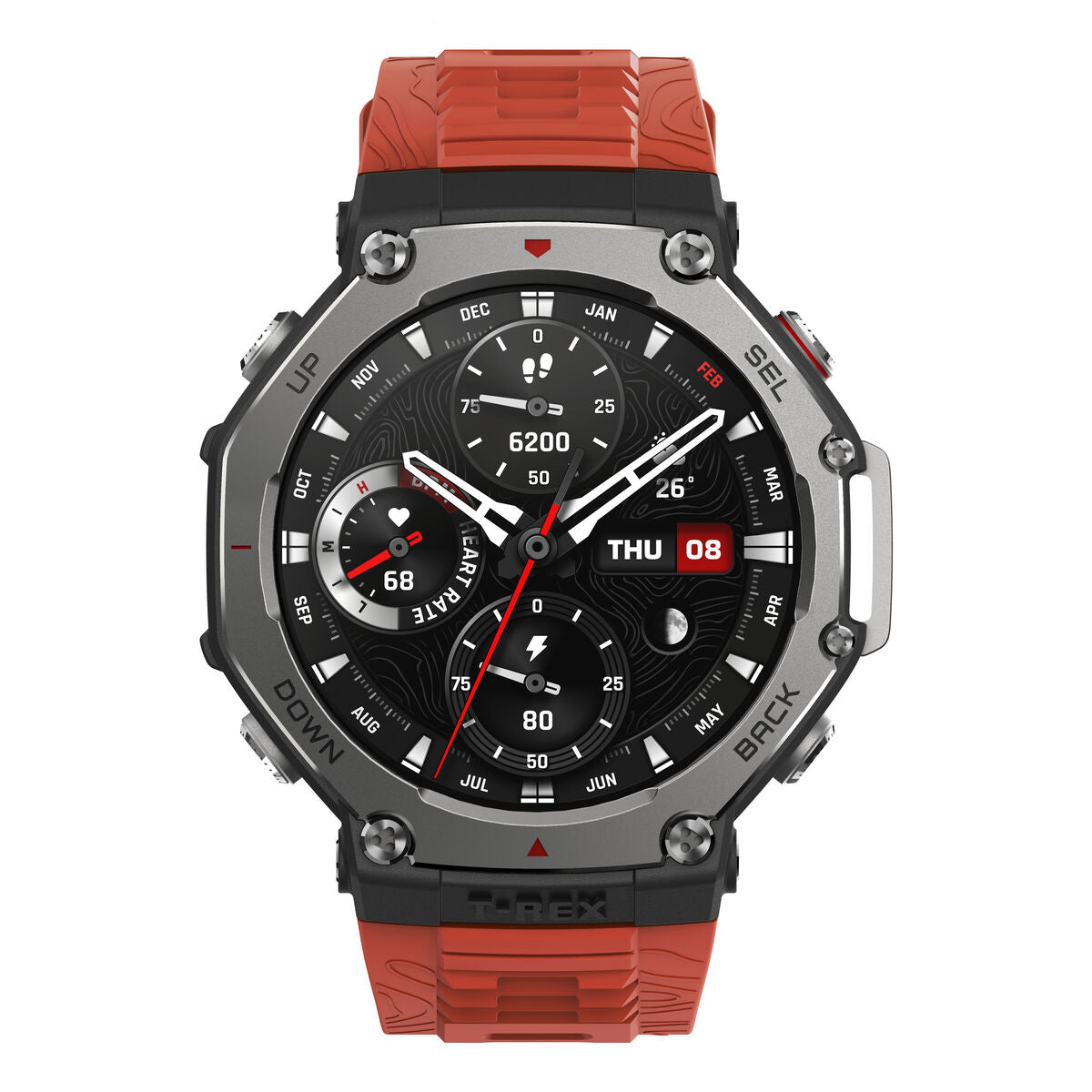 Smartwatch Amazfit T - REX 3 Rood 1,5" 47 mm - Elektronica - Amazfit