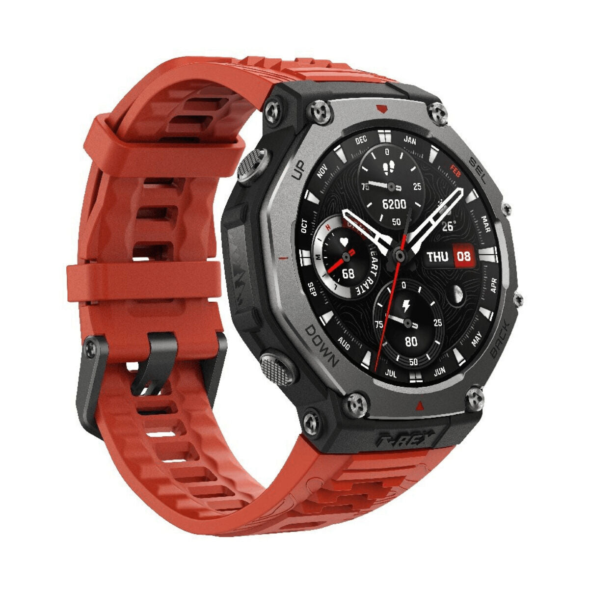 Smartwatch Amazfit T - REX 3 Rood 1,5" 47 mm - Elektronica - Amazfit