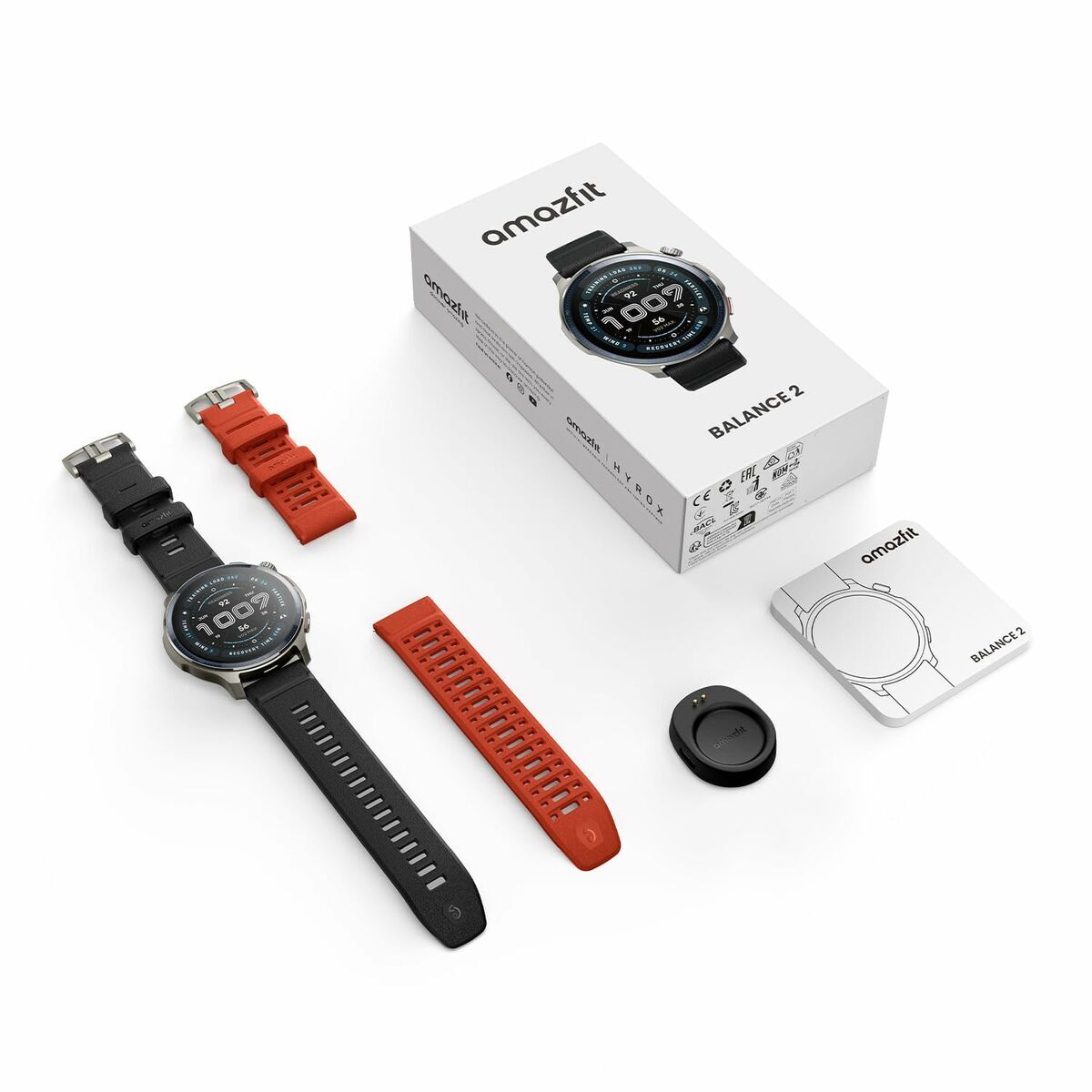 Smartwatch Amazfit Balance 2 Zwart 1,5 - Elektronica - Amazfit
