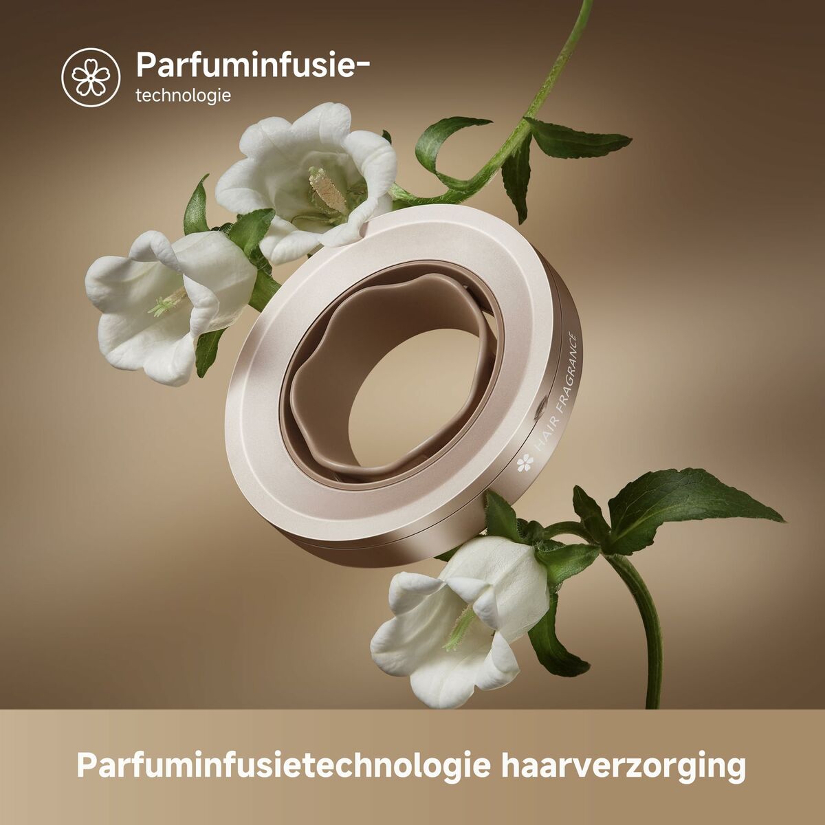 Dreame Föhn Glory Mix 1600W Ionisch, 3 Magnetische Nozzles, Goudkleurig - Schoonheid, Haarverzorging - Dreame