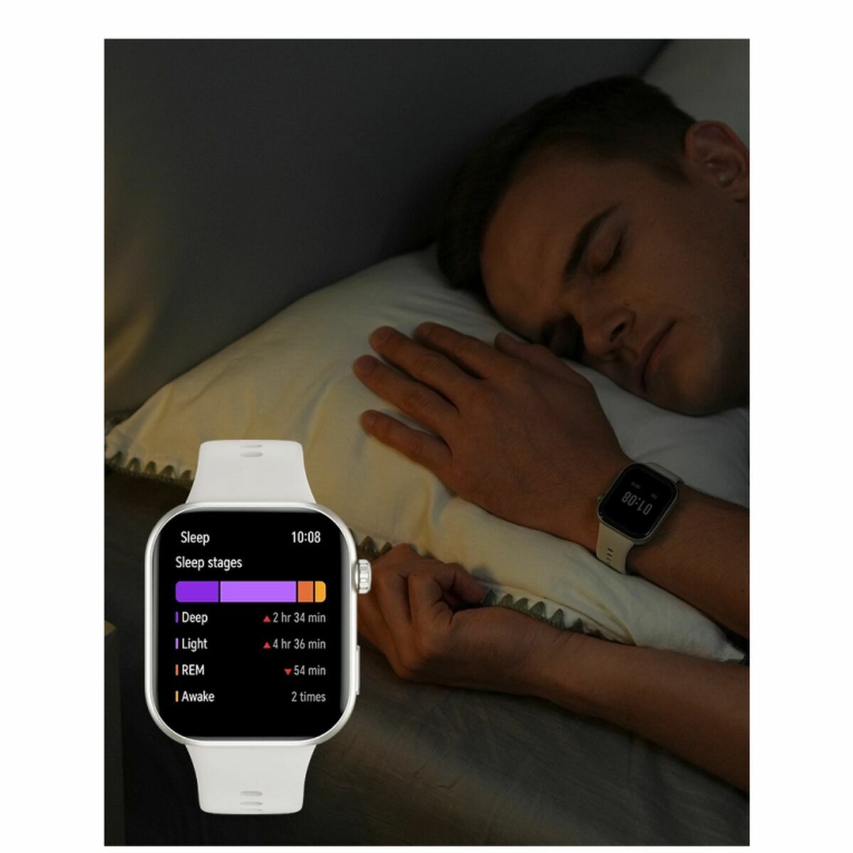 Smartwatch Honor 5504ACGU WHITE Wit Zwart