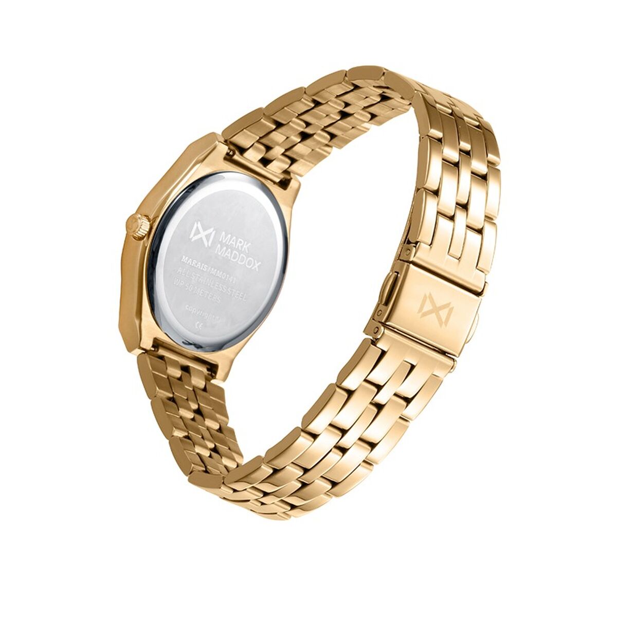 Horloge Dames Mark Maddox MM0141-07 Gouden (Ø 34 mm)