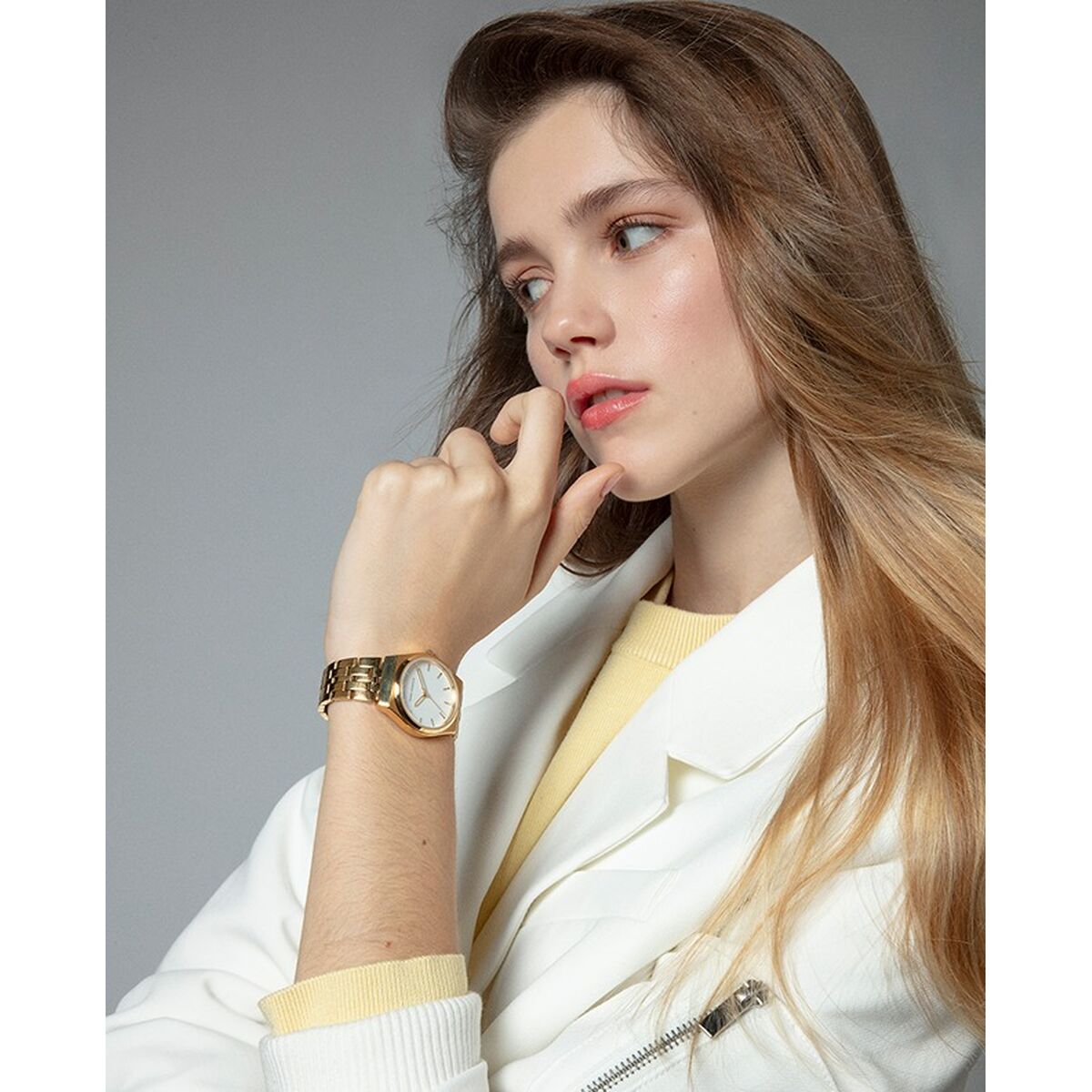 Horloge Dames Mark Maddox MM0141-07 Gouden (Ø 34 mm)