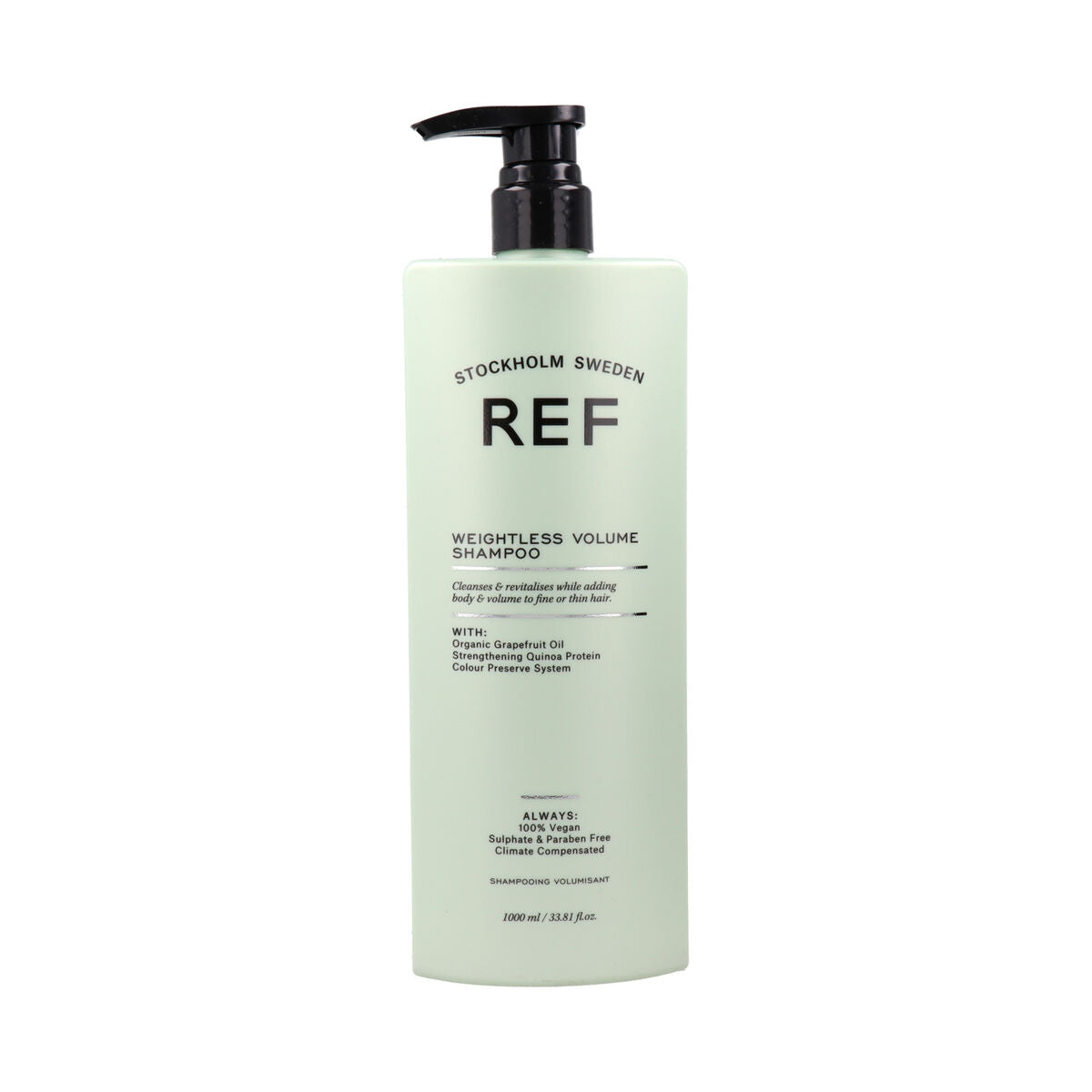 Shampoo REF WEIGHTLESS VOLUME 1 L Volumiserend - Schoonheid, Haarverzorging - REF