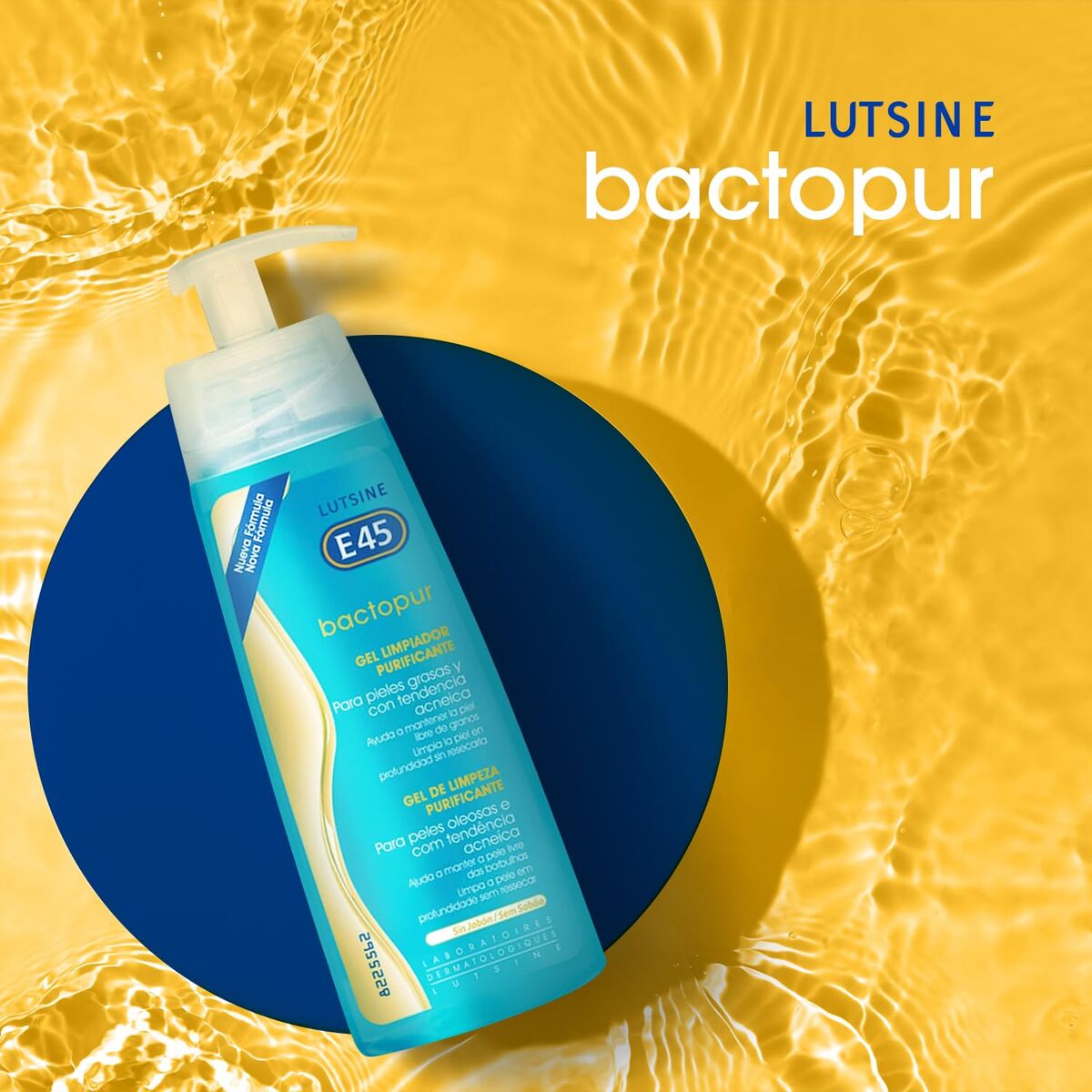 Gezichtsreinigingsgel Lutsine BACTOPUR 200 ml - Schoonheid, Huidverzorging - Lutsine