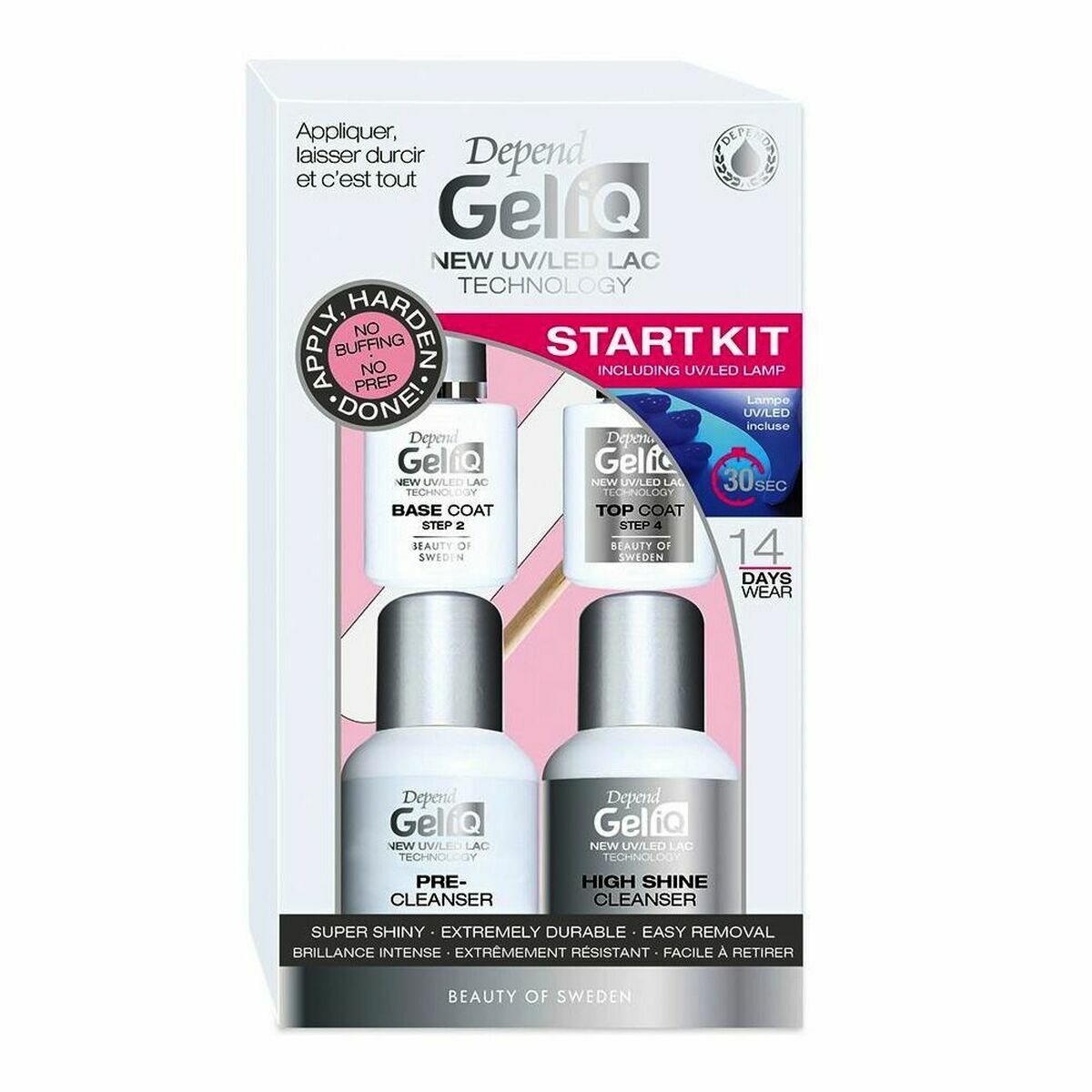 Manicureset Beter Gel IQ Start 7 Onderdelen
