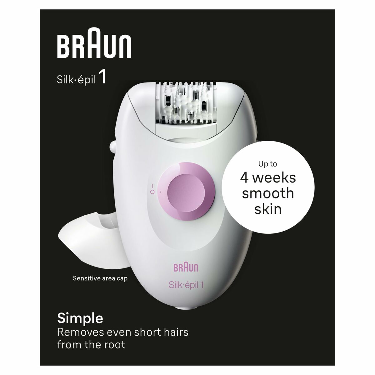 Elektrische haarverwijderaar Braun SE1 - 010 - Schoonheid, Scheren en ontharen - Braun