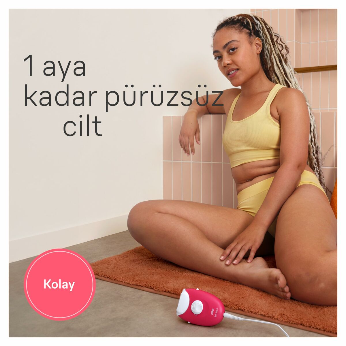 Elektrische haarverwijderaar Braun SE3-202 Fuchsia