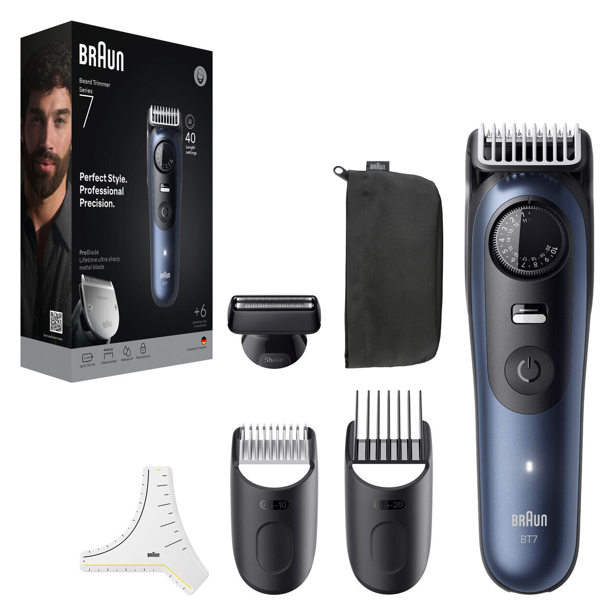 Tondeuse Braun BT7520 S7 ESSENTIAL