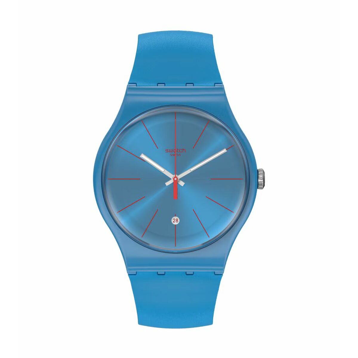 Horloge Uniseks Swatch SUOS401 (Ø 41 mm) - Klokken, Unisex voor volwassenen - Swatch