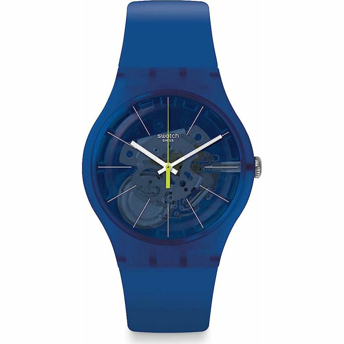 Horloge Uniseks Swatch BLUE SIRUP (Ø 41 mm)