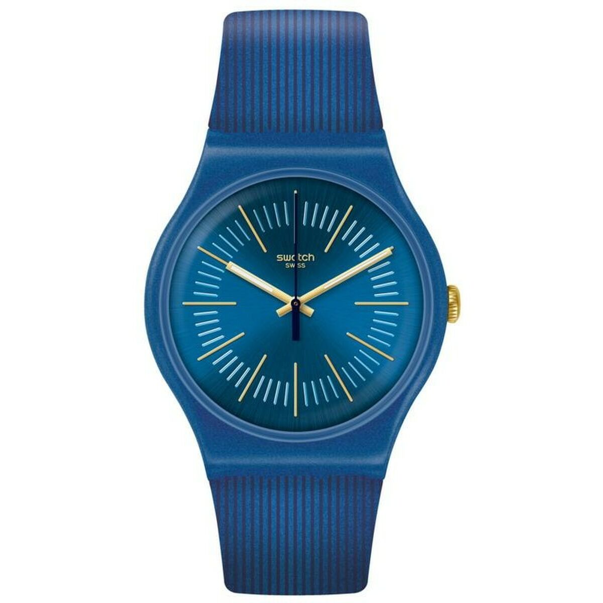 Horloge Uniseks Swatch BLUE SIRUP (Ø 41 mm)