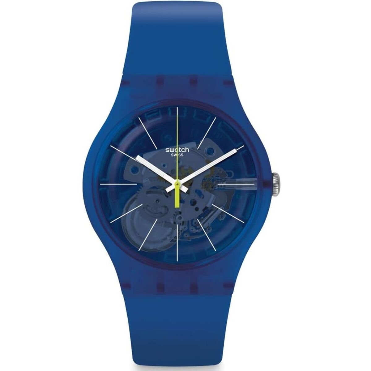 Horloge Uniseks Swatch BLUE SIRUP (Ø 41 mm)