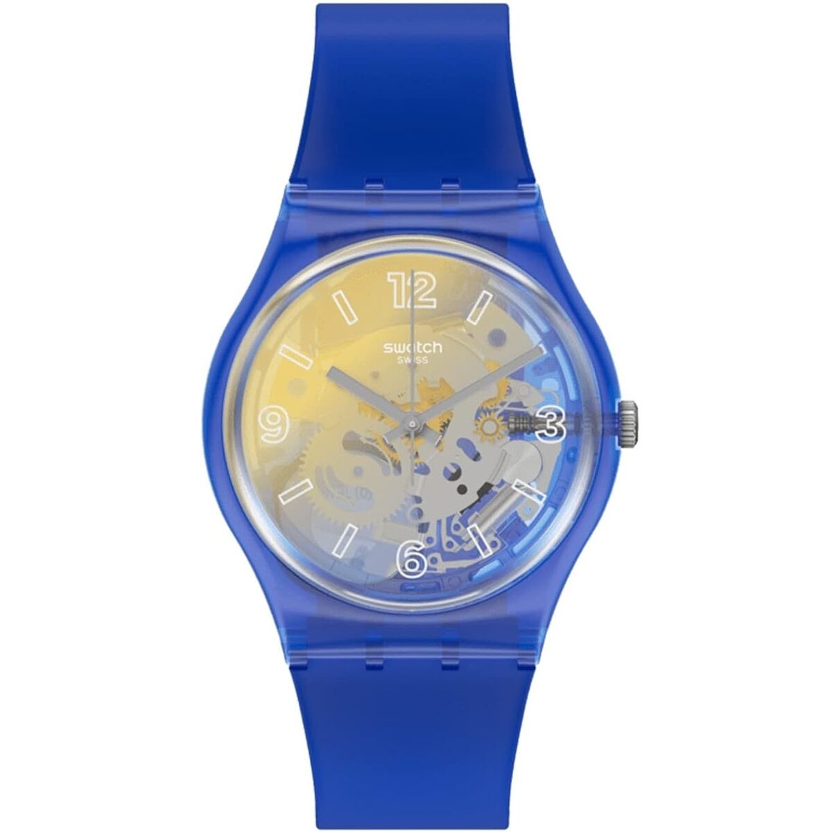 Horloge Uniseks Swatch YELLOW DISCO FEVER (Ø 34 mm)