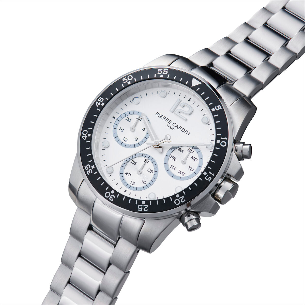 Horloge Heren Pierre Cardin CNI.0012 Zilverkleurig (Ø 40 mm) - Klokken, Heren - Pierre Cardin