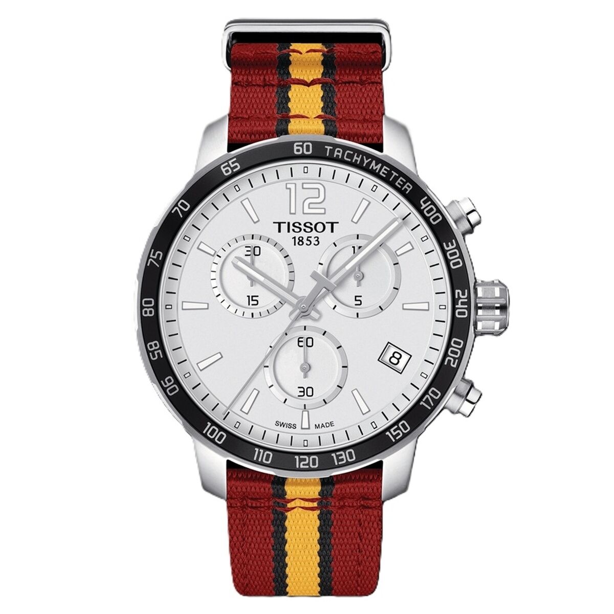 Tissot Quickster NBA Miami Heat Herenhorloge Ø 42 mm Zilverkleurig - Officieel NBA Chronograaf - Klokken, Heren - Tissot