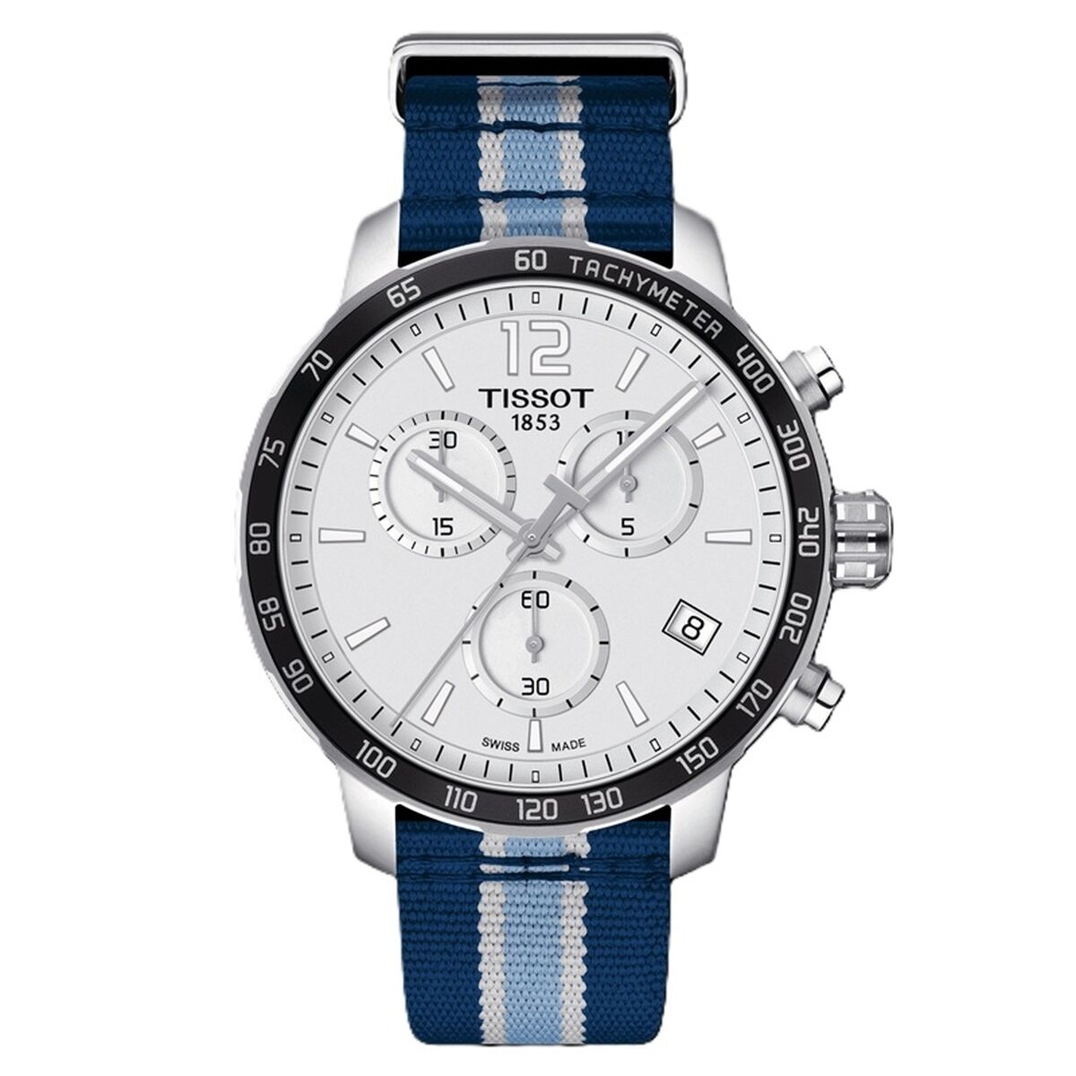 Tissot Quickster NBA Memphis Grizzlies Herenhorloge Ø 42 mm Zilverkleurig - Officieel NBA Chronograaf - Klokken, Heren - Tissot