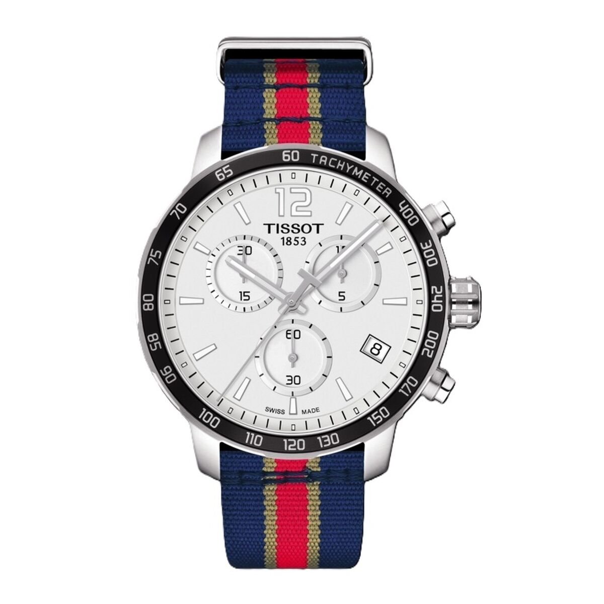 Tissot Quickster NBA New Orleans Pelicans Herenhorloge Ø 42 mm Zilverkleurig - Officieel NBA Chronograaf - Klokken, Heren - Tissot