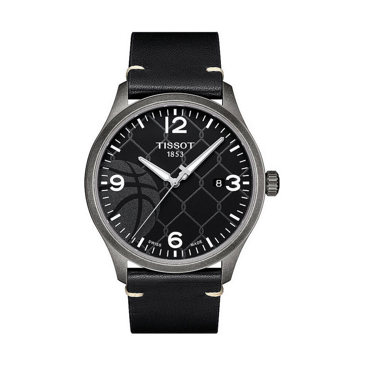 Tissot Gent XL 3x3 Street Basketball Special Pack Herenhorloge Ø 45 mm - Officieel NBA Zwitsers Kwarts 2 Banden - Klokken, Heren - Tissot