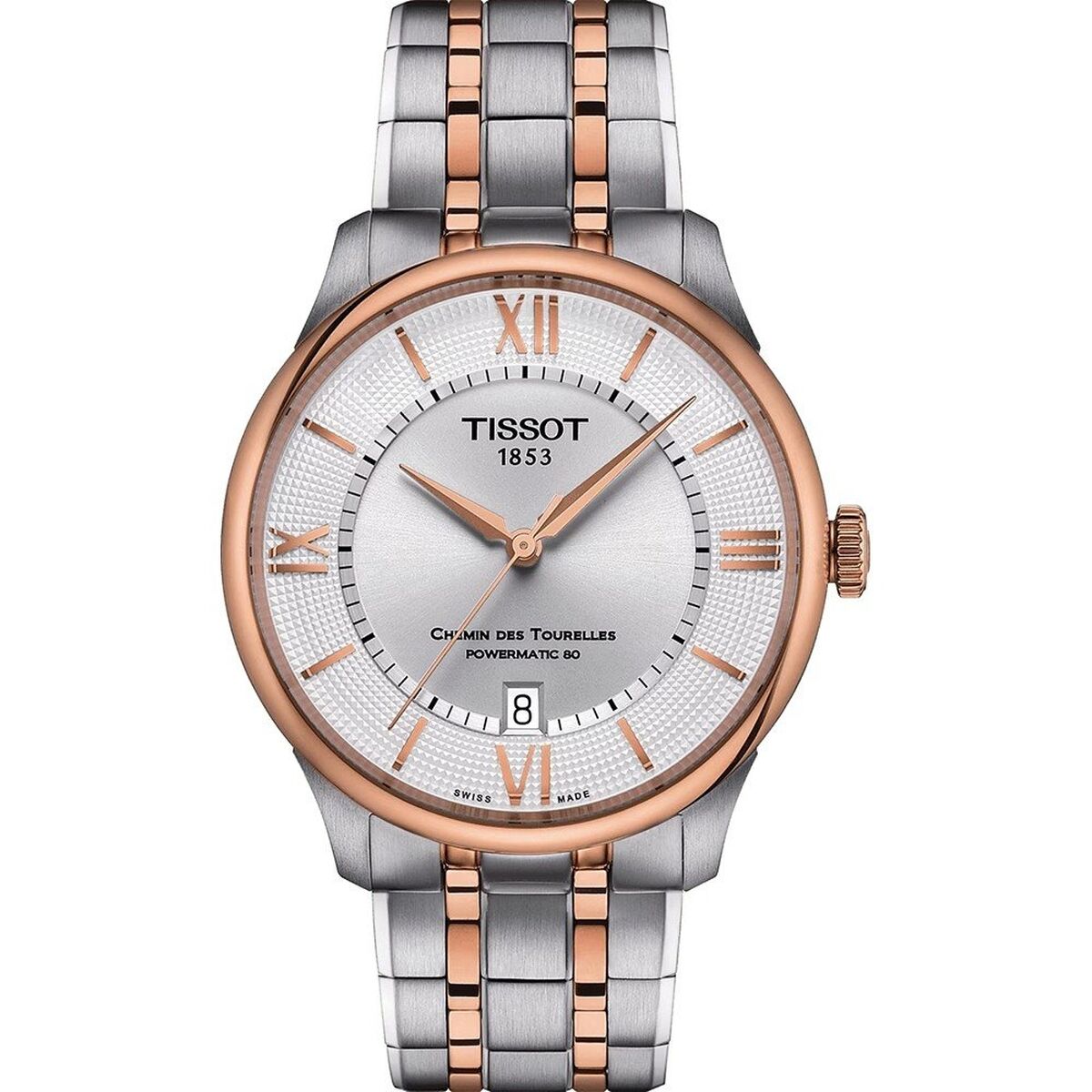 Tissot Chemin des Tourelles Powermatic 80 Herenhorloge Ø 39 mm Premium - Zwitsers Automatisch Saffier - Klokken, Heren - Tissot