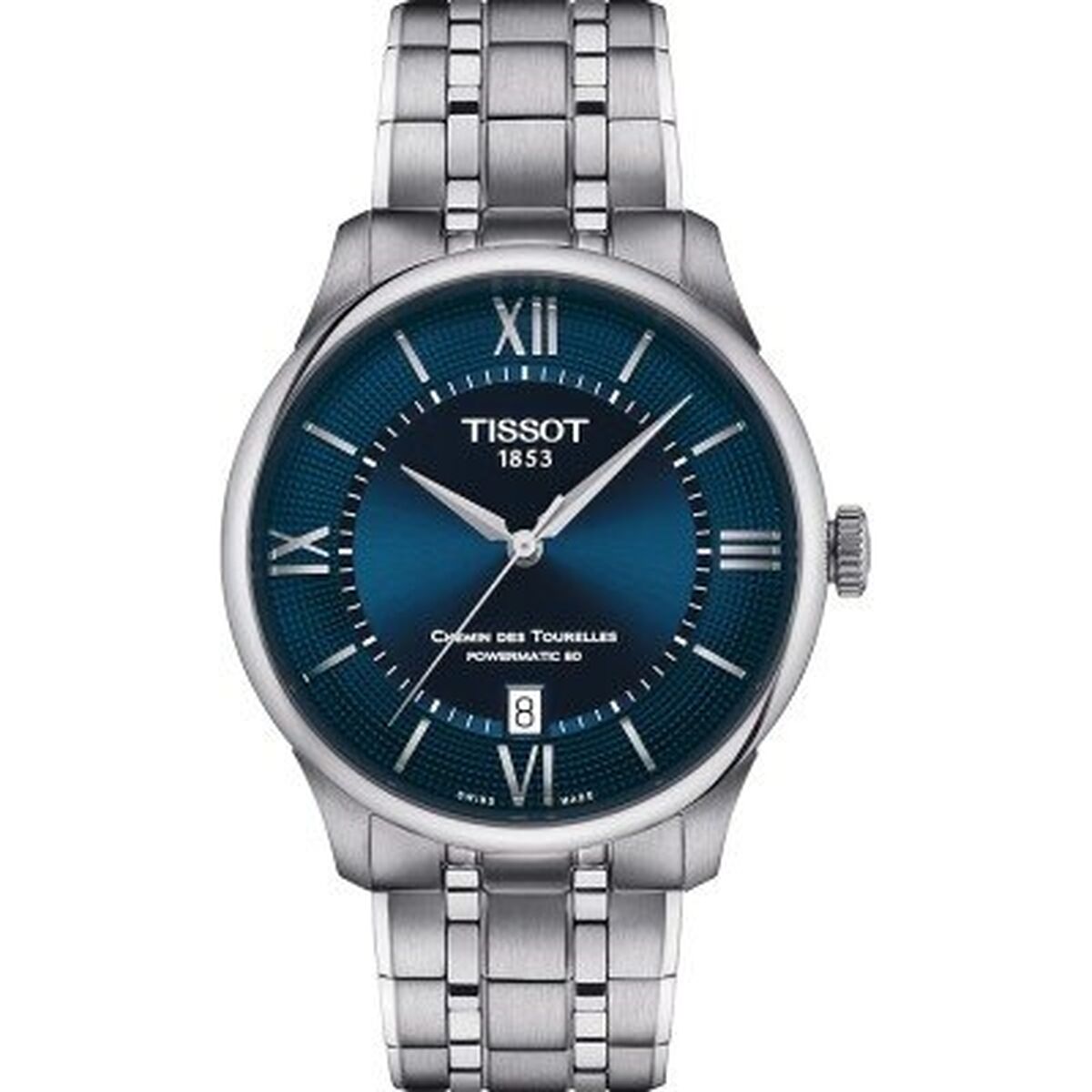 Tissot Chemin des Tourelles Powermatic 80 Herenhorloge - Automatisch Saffier Ø 39 mm - Klokken, Heren - Tissot