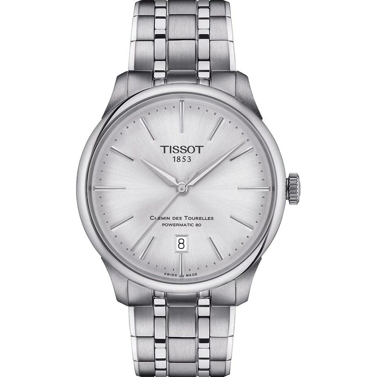 Tissot Chemin des Tourelles Powermatic 80 Herenhorloge Ø 39 mm - Zwitsers Automatisch Saffier - Klokken, Heren - Tissot
