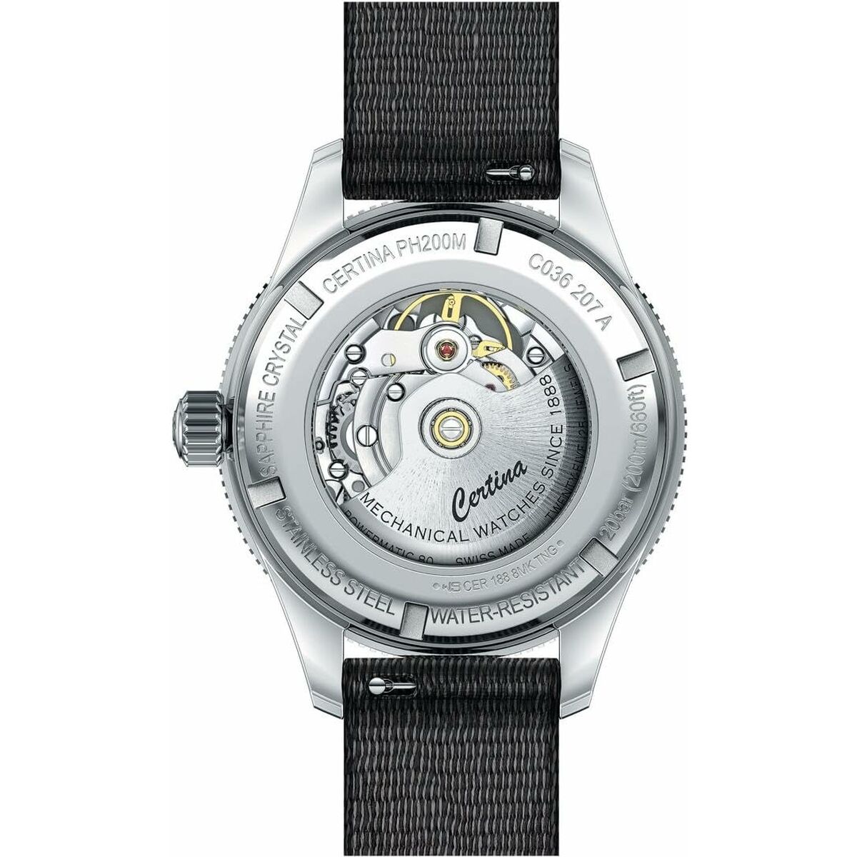 Horloge Dames Certina C0362071812600 (Ø 39 mm)