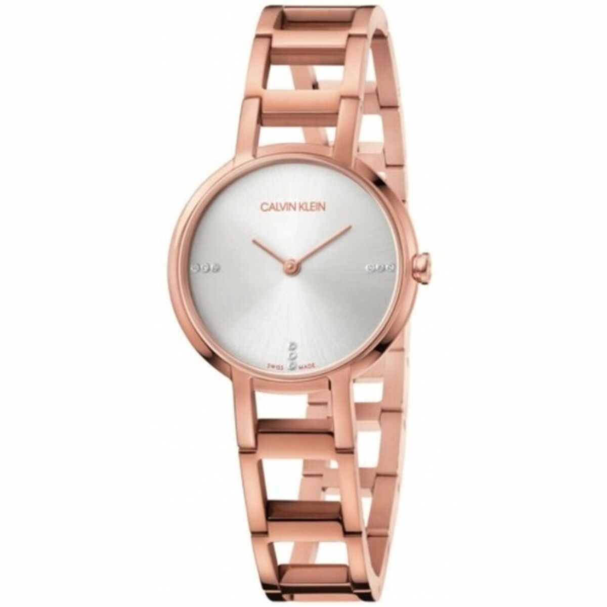 Horloge Dames Calvin Klein CHEERS - 9 Diamonds (Ø 32 mm)