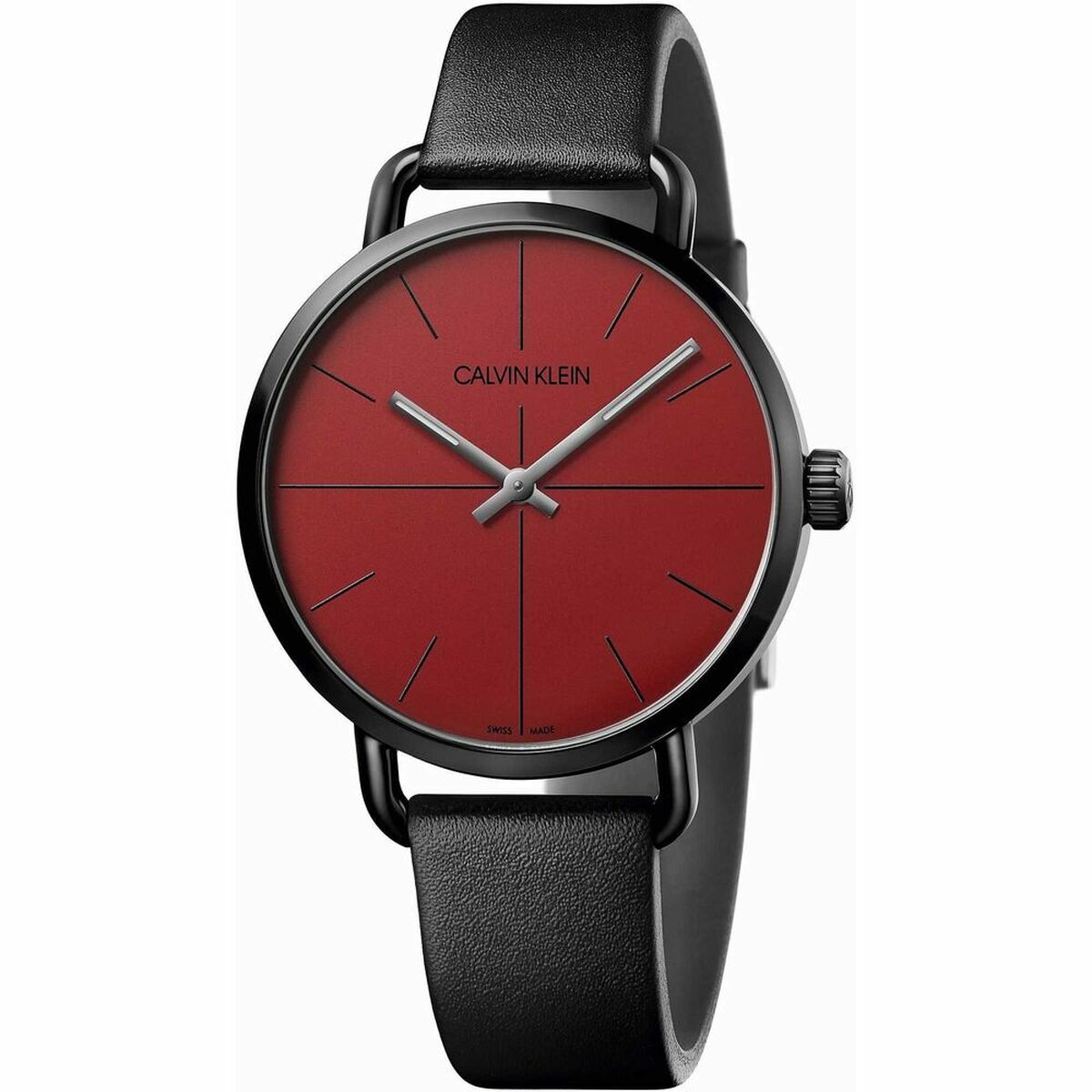 Horloge Uniseks Calvin Klein EVEN Zwart