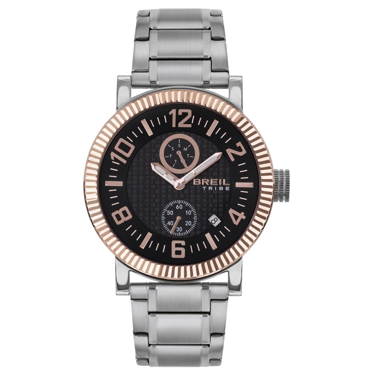 Horloge Heren Breil EW0590 Zwart Zilverkleurig (Ø 43 mm)
