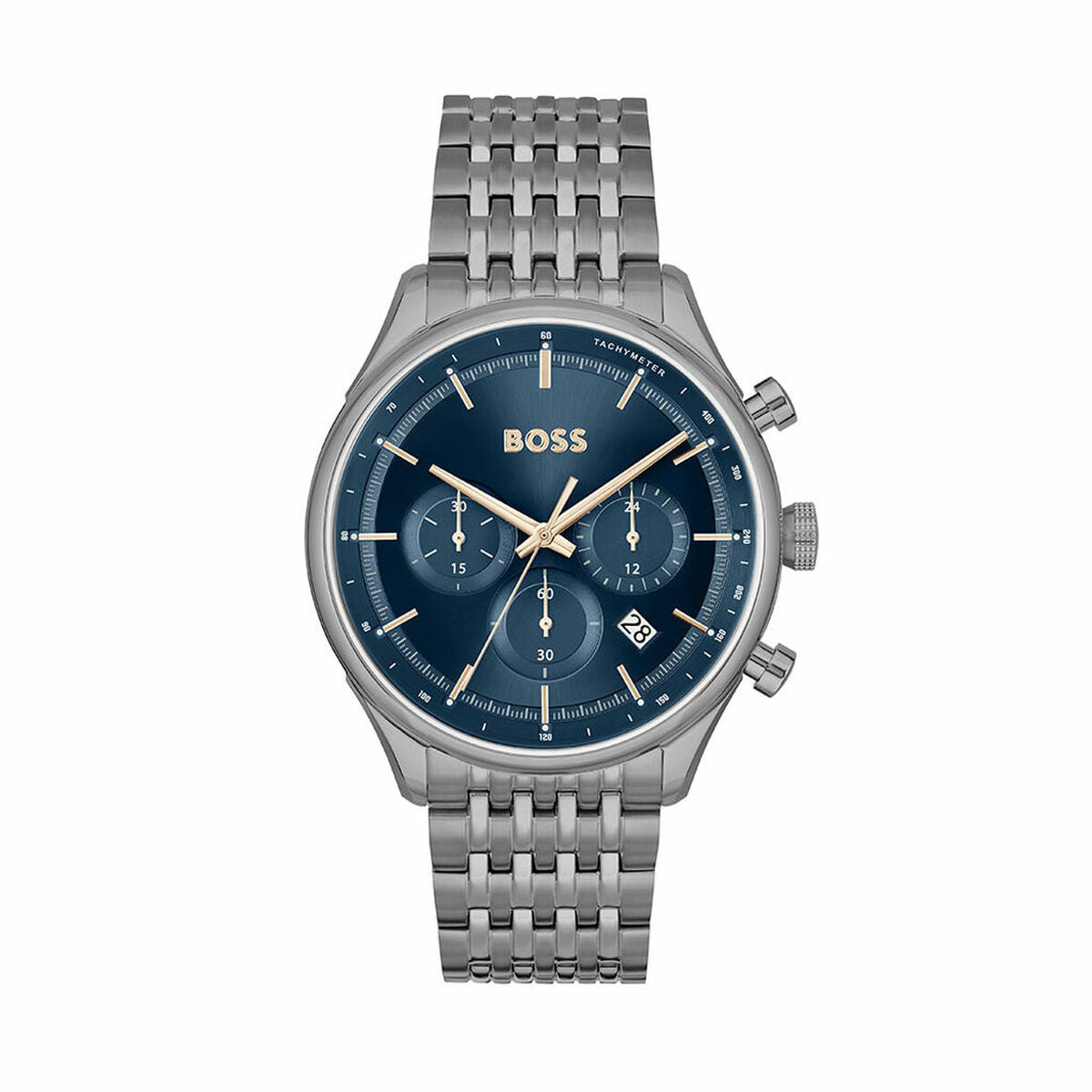 Horloge Uniseks Hugo Boss 1514083 Marineblauw Donker grijs (Ø 45 mm)