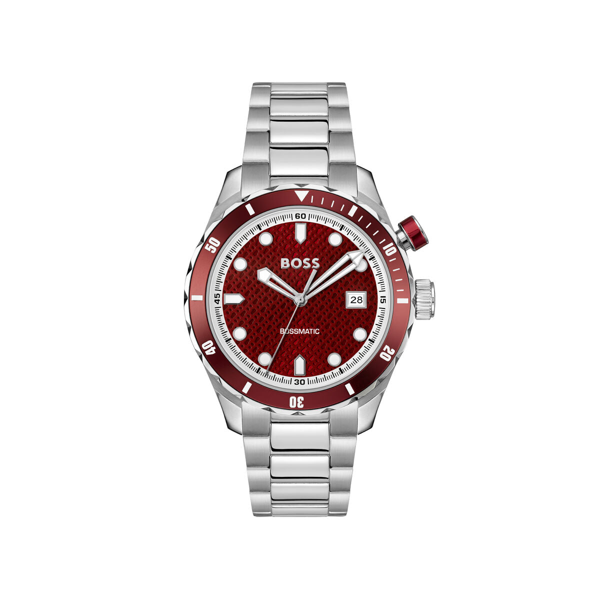 Horloge Heren Hugo Boss 1514179 Rood (Ø 42 mm) - Klokken, Heren - Hugo Boss