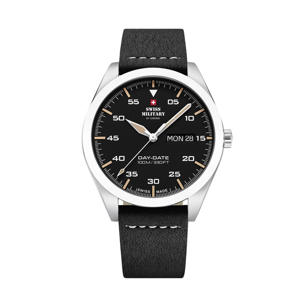 Horloge Heren Swiss Military Chrono SM34087.04 Zwart