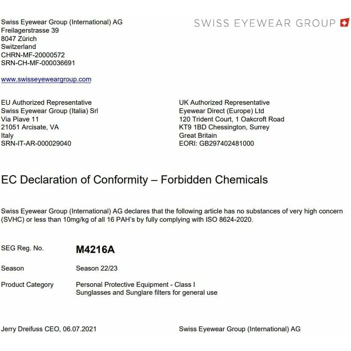 Zonnebril Dames INVU M4216 50A