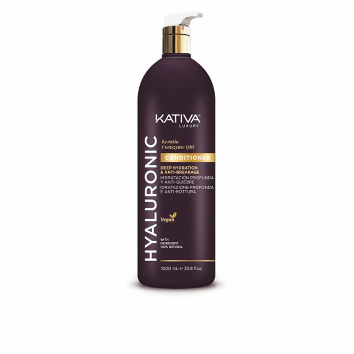Anti-Breuk Conditioner Kativa Hyaluronic 1 L Hyaluronzuur