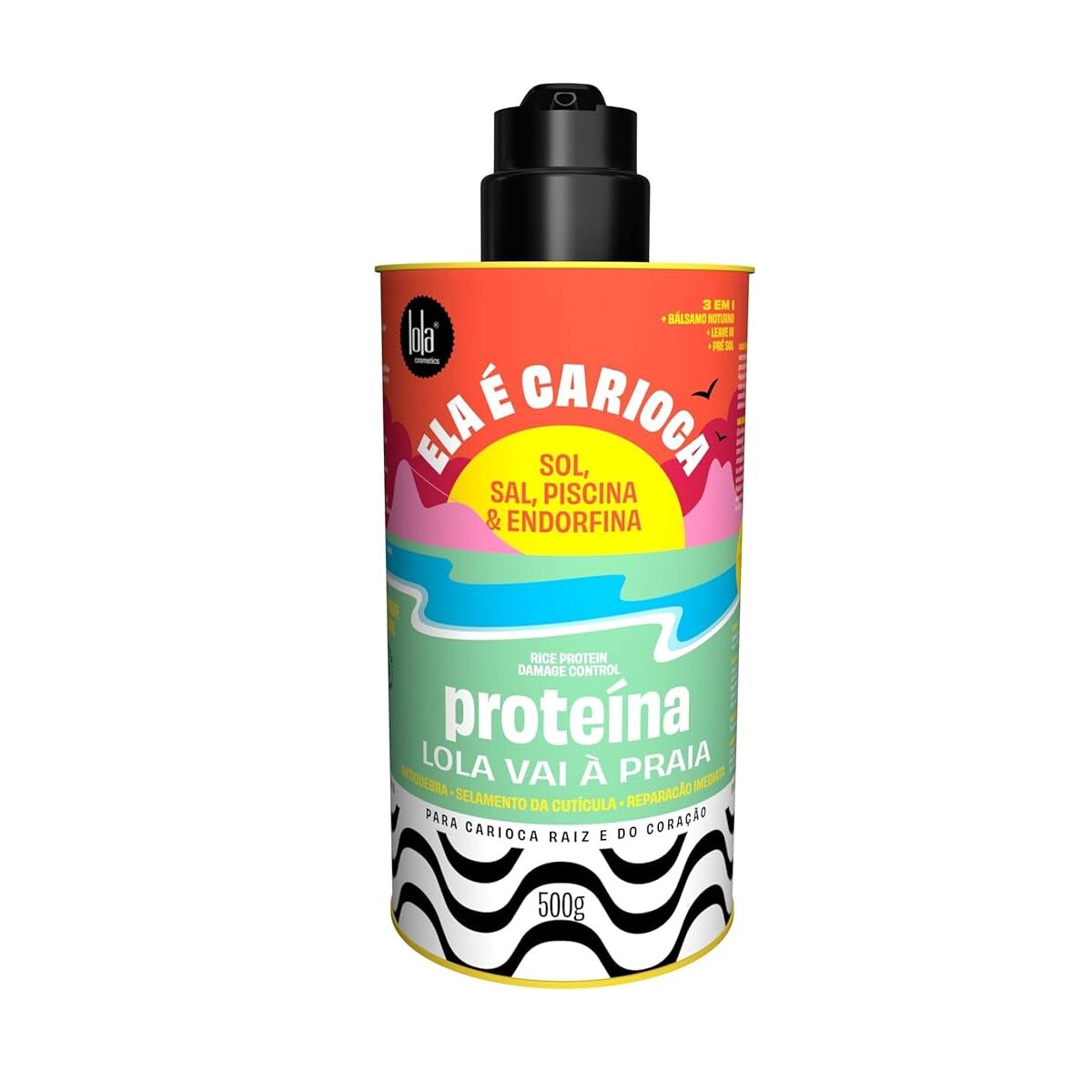 Herstellende haarbehandeling Lola Cosmetics Ela É Carioca Protein 500 g - Schoonheid, Haarverzorging - Lola Cosmetics