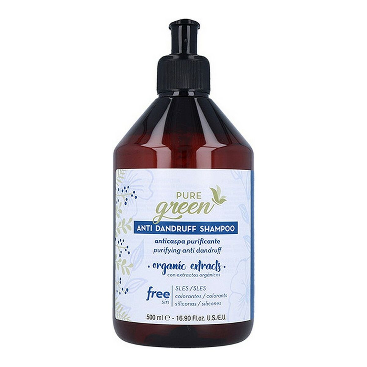Anti - Roos Shampoo Pure Green - Schoonheid, Haarverzorging - Pure Green