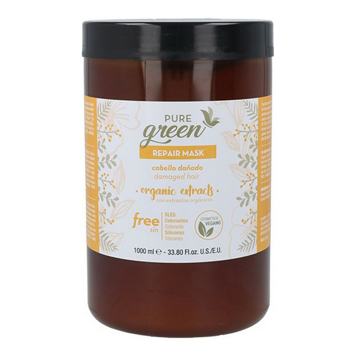 Haarmasker Pure Green Repair