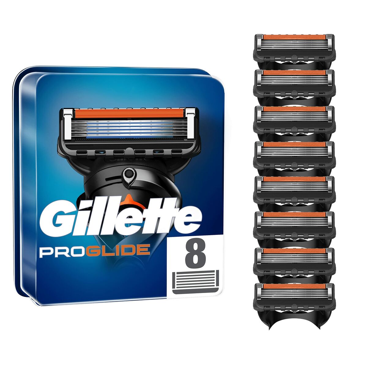 Scheermesjes Gillette Fusion Proglide (8 Stuks)