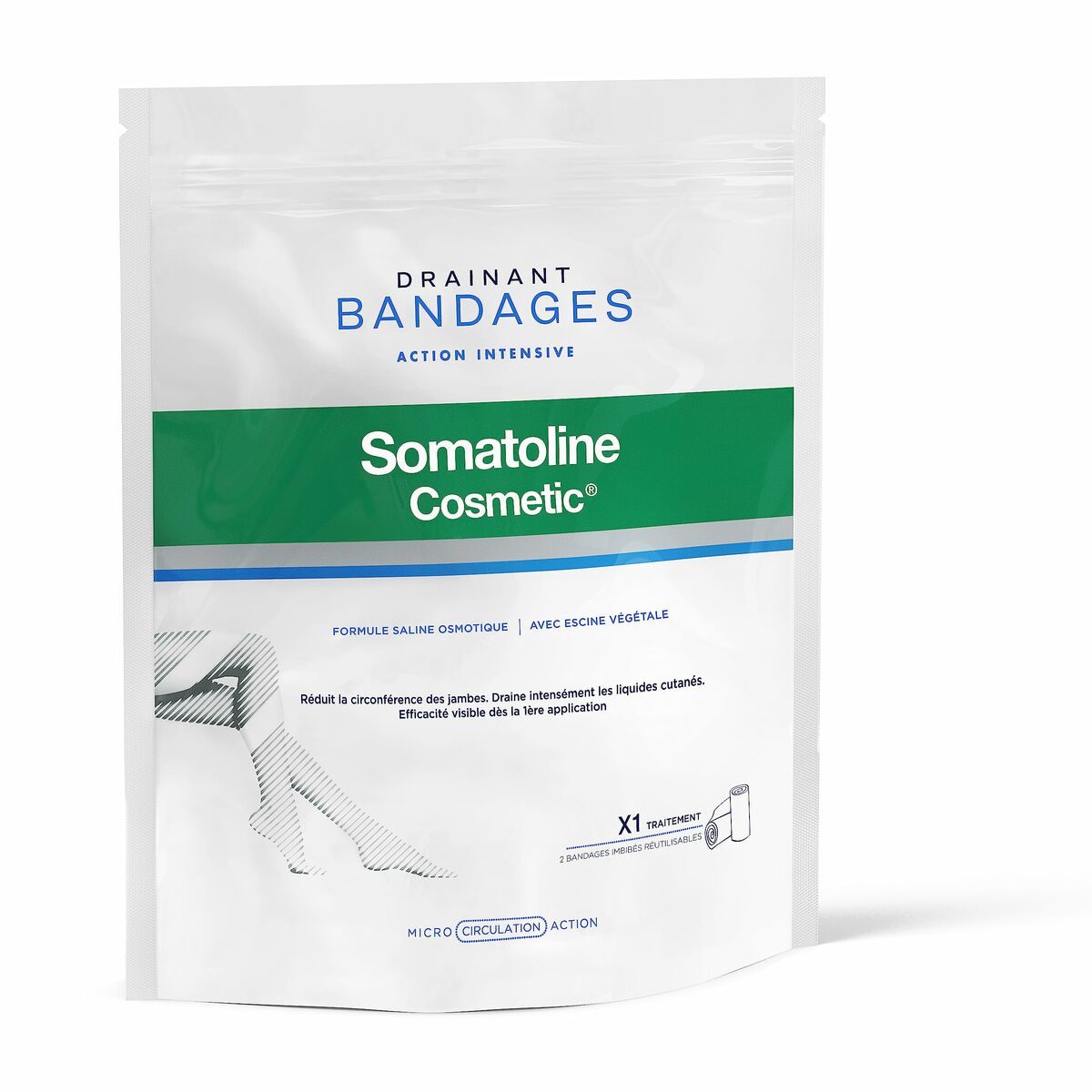 Verband Somatoline Drenante Kit Completo Demper Aftappen (1 Stuks) (2 uds)