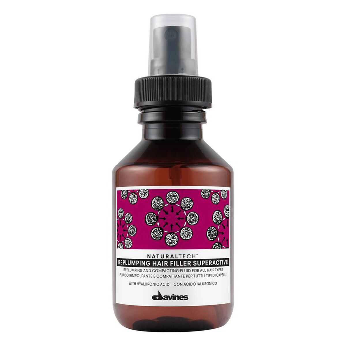 Herstellende haarbehandeling Davines Replumping Hair Filler Superactivo 100 ml