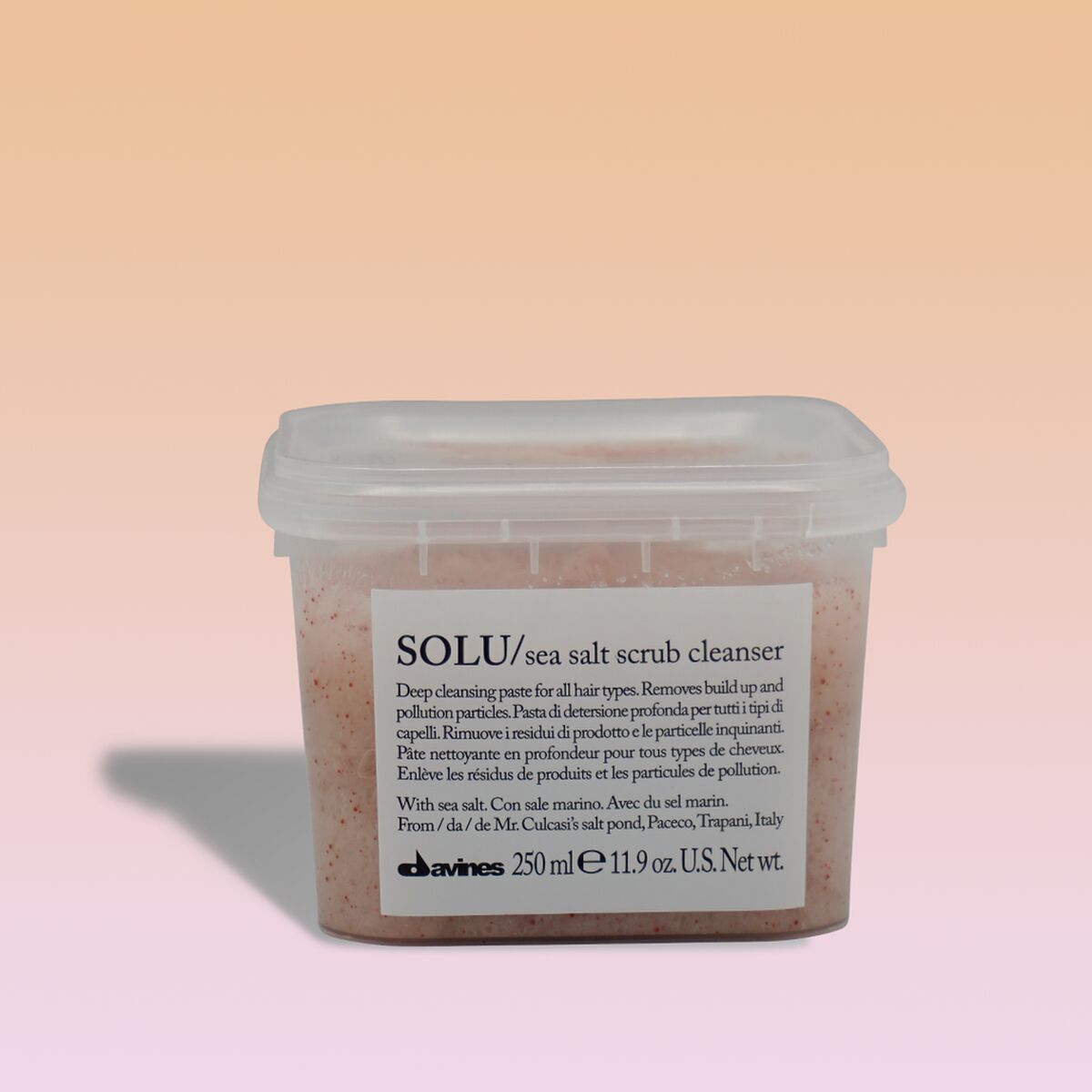 Haarexfoliator Davines R Solu Salt Scrub 250 ml