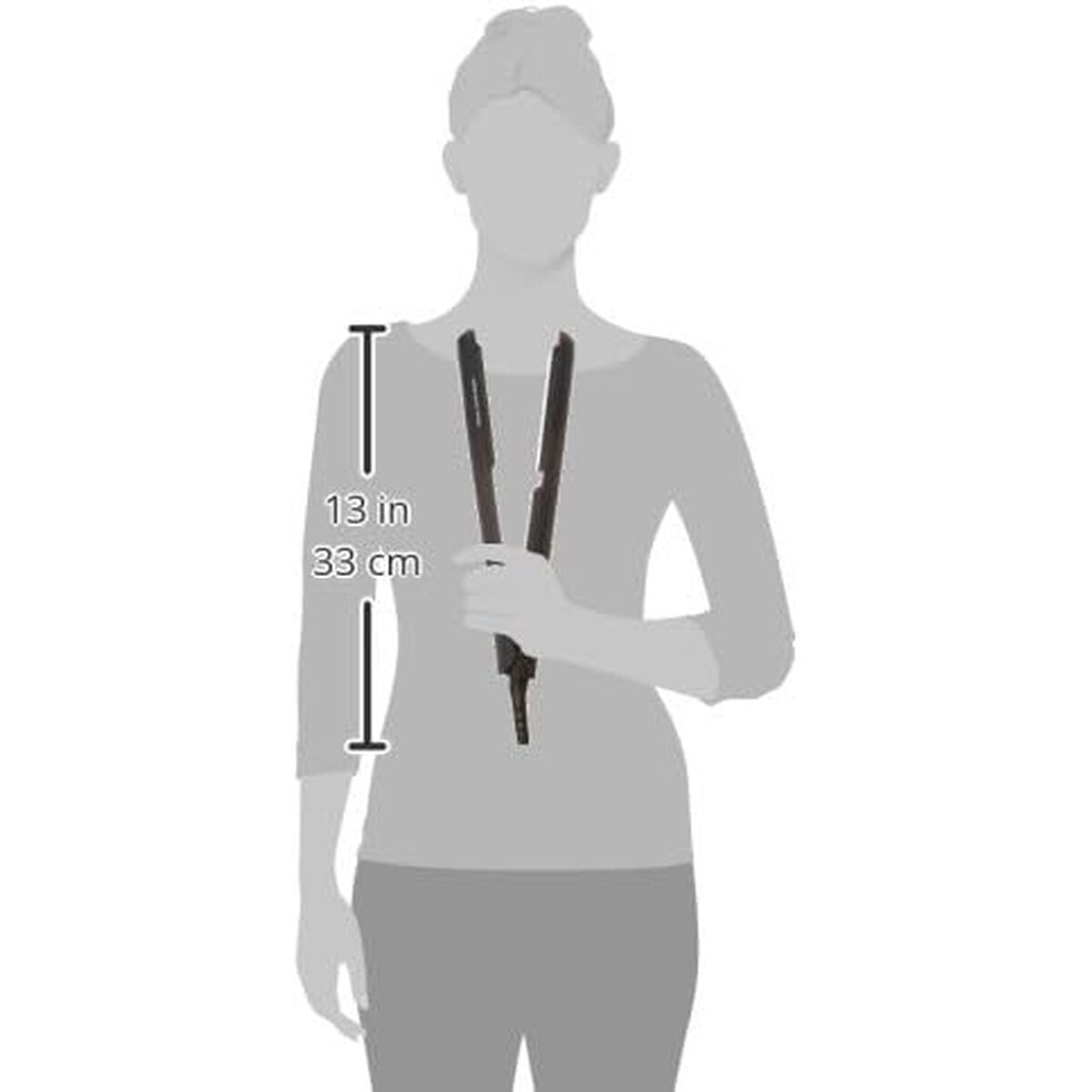 Stijltang Bellissima B15 Zwart