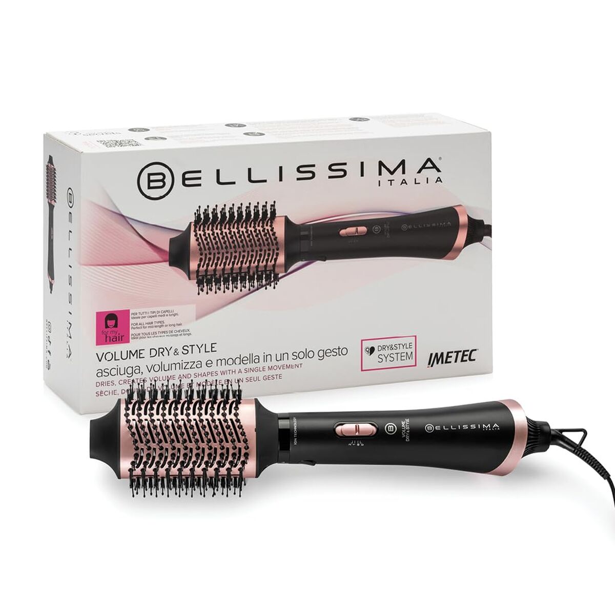 Stylingborstel Bellissima VOLUME DRY&STYLE - Schoonheid, Haarverzorging - Bellissima