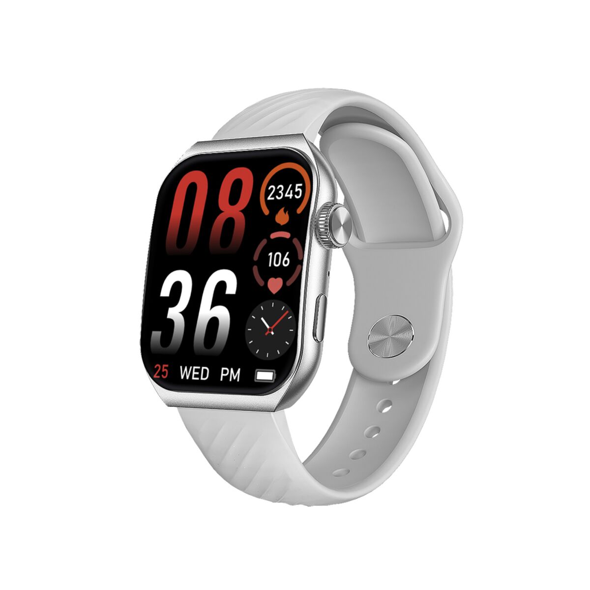 Smartwatch Trevi T - FIT 400 C Wit Zilverkleurig 1,96" 49 mm - Elektronica - Trevi