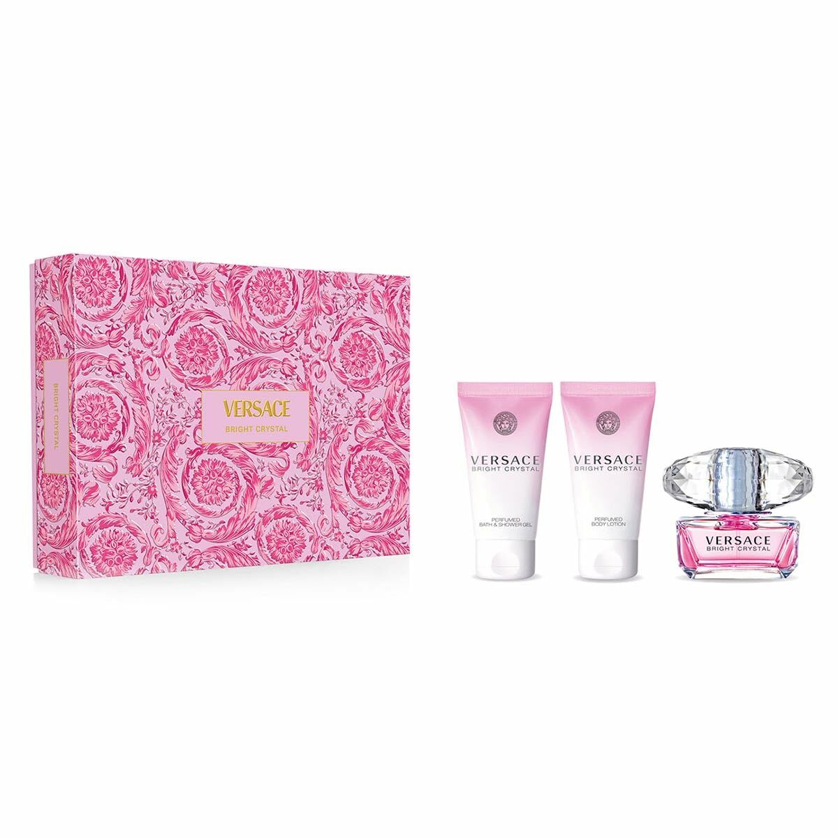 Parfumset voor Dames Versace Bright Crystal