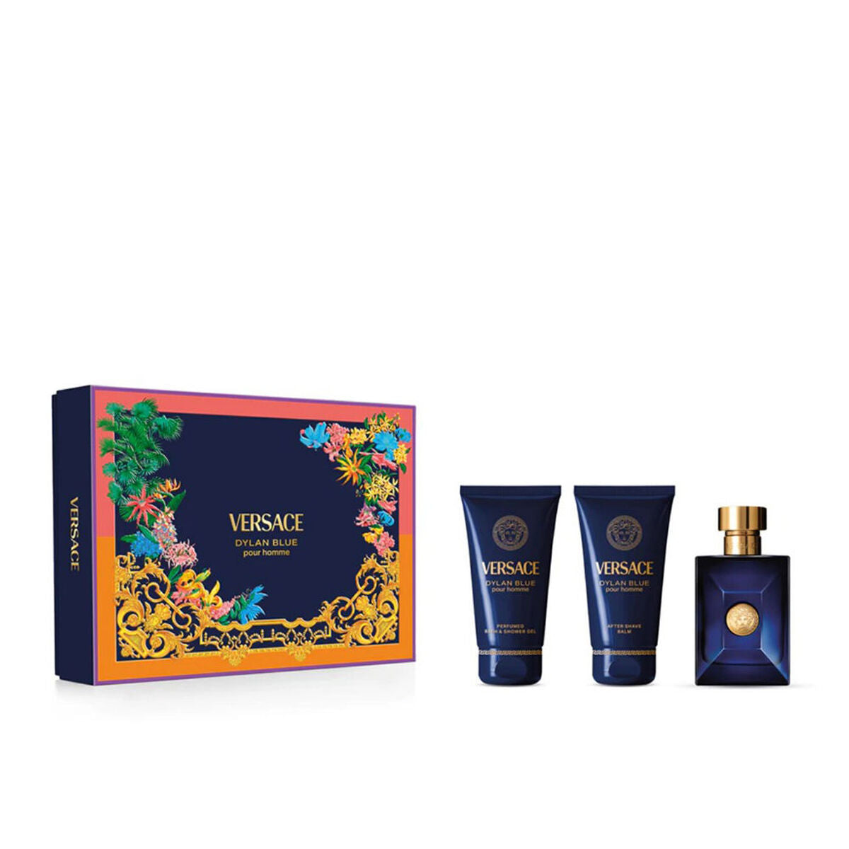 Parfumset voor Heren Versace DYLAN BLUE 3 Onderdelen - Schoonheid, Parfums en geuren - Versace