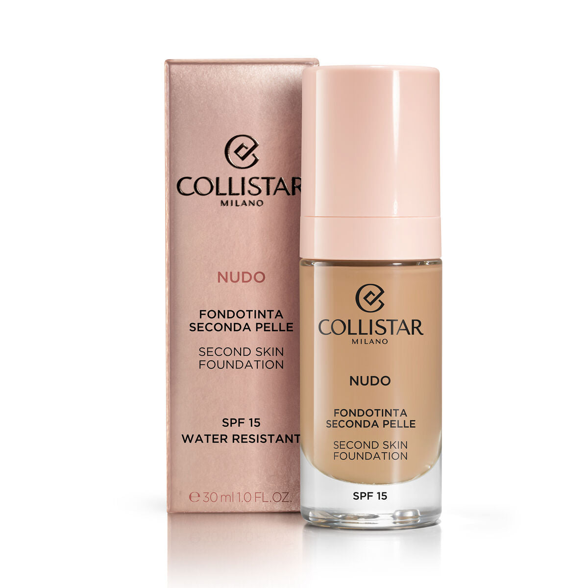 Vloeibare Foundation Make-up Collistar NUDO Nº 3N Naturale Spf 15 30 ml